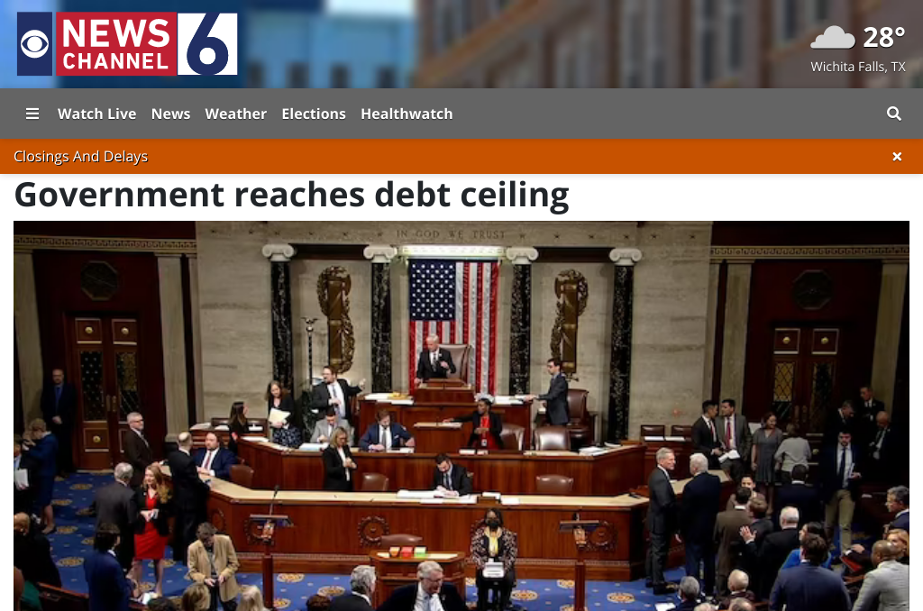Washington at a Standstill: The Fight to Increase the Debt Ceiling