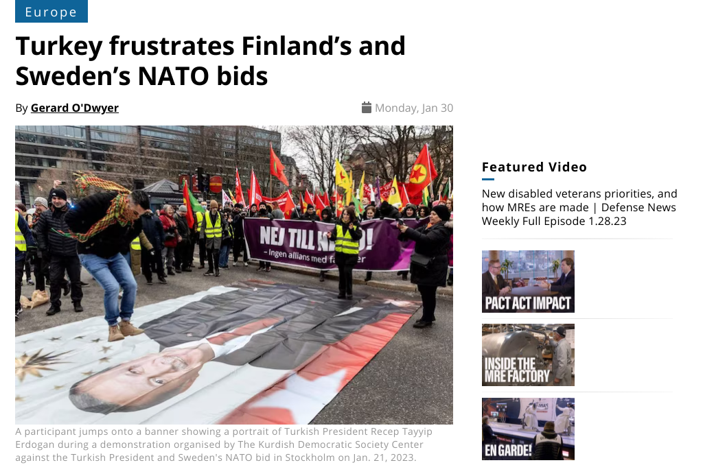 NATO Membership for Sweden and Finland in Jeopardy Due to Turkey’s Opposition